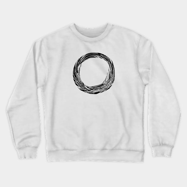 Ring rotation Crewneck Sweatshirt by ElizabethNspace